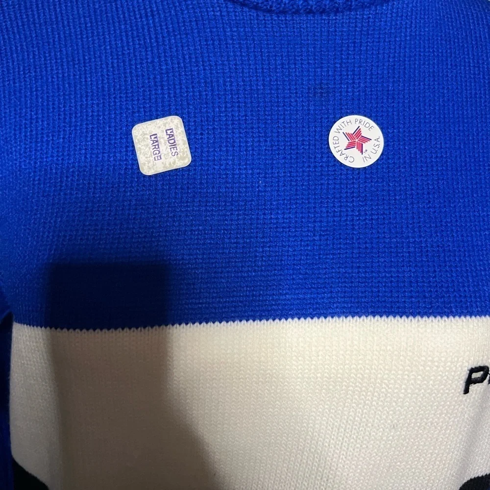 Vintage Polaris Colorblock Sweater NWT 80’s Large - Picture 5 of 5